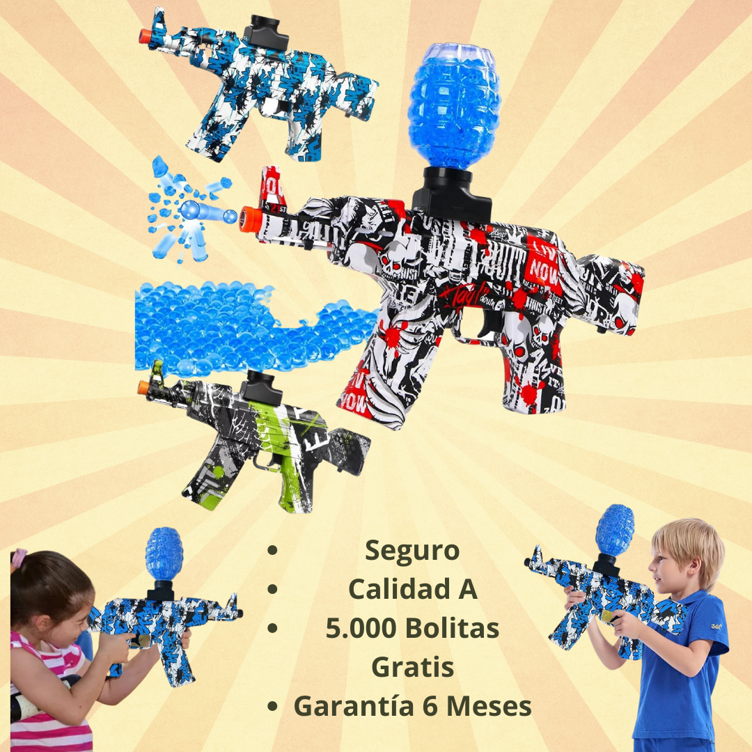 RIFLE HIDROGEL AK + 5.000 bolitas gratis